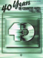 40 Years of Country Hits piano sheet music cover